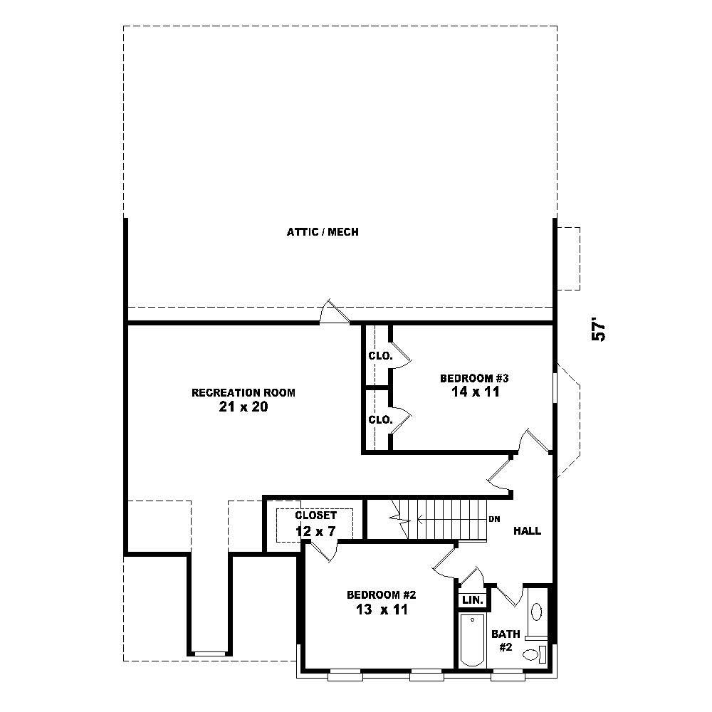 Floor Plan Second Story