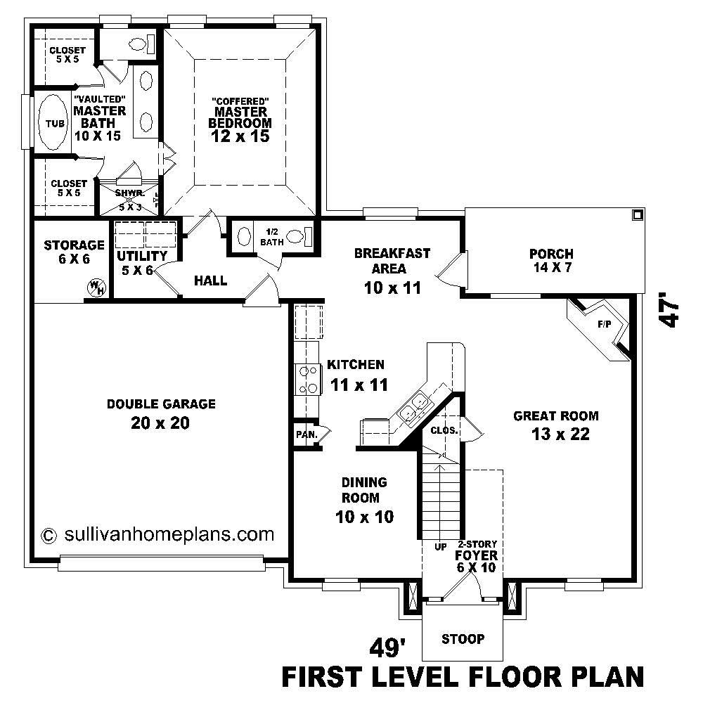 Floor Plan First Story