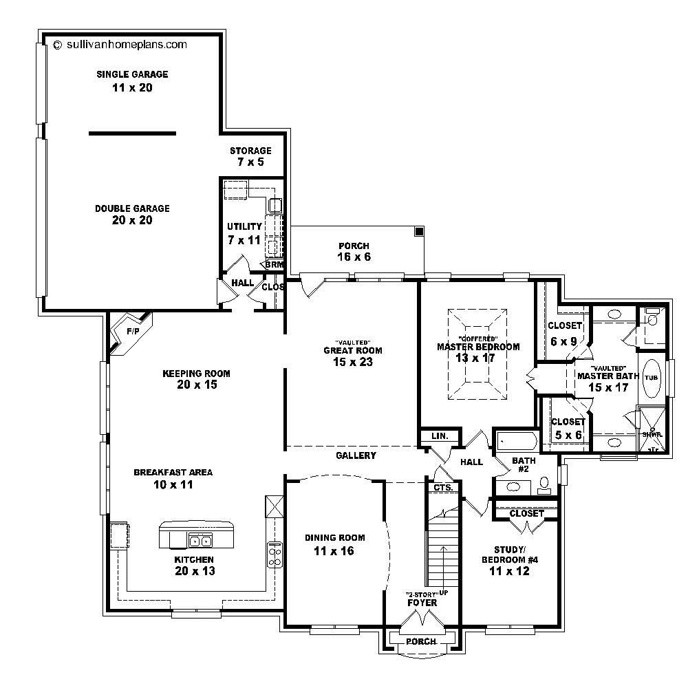 Floor Plan First Story