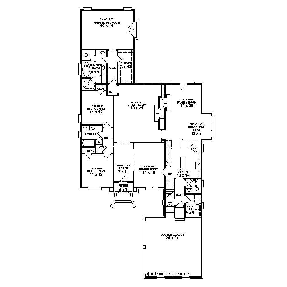 Floor Plan First Story