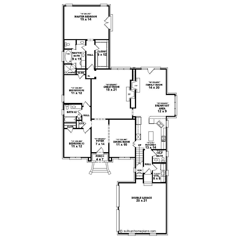 Floor Plan First Story