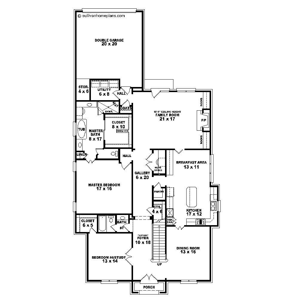 Floor Plan First Story