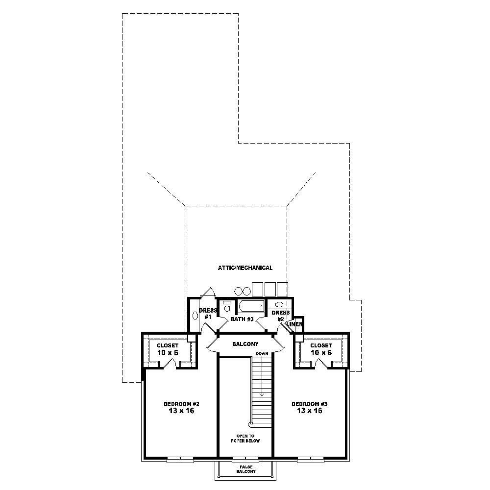 Floor Plan Second Story