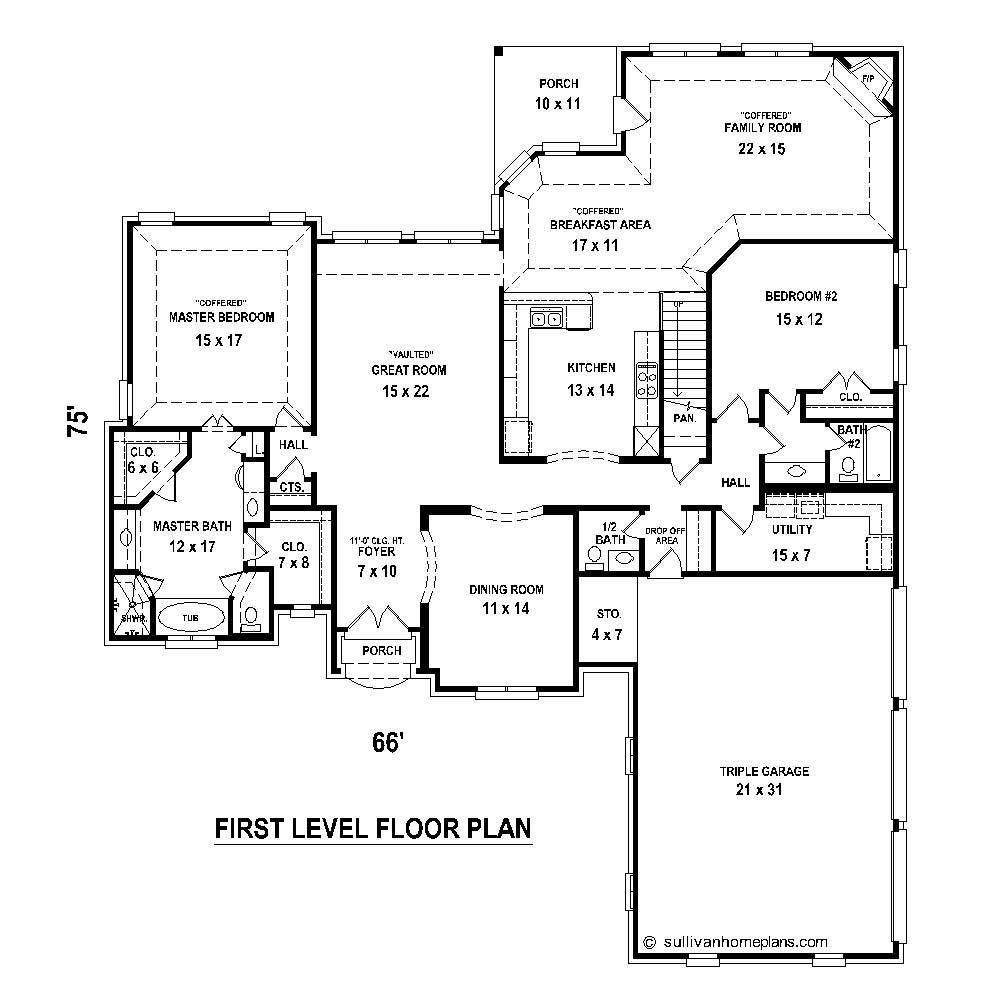 Floor Plan First Story