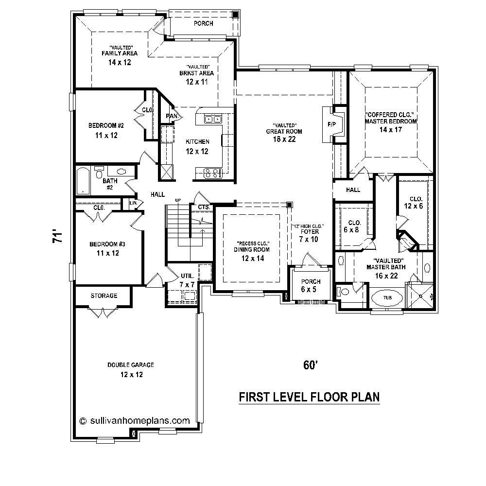 Floor Plan First Story