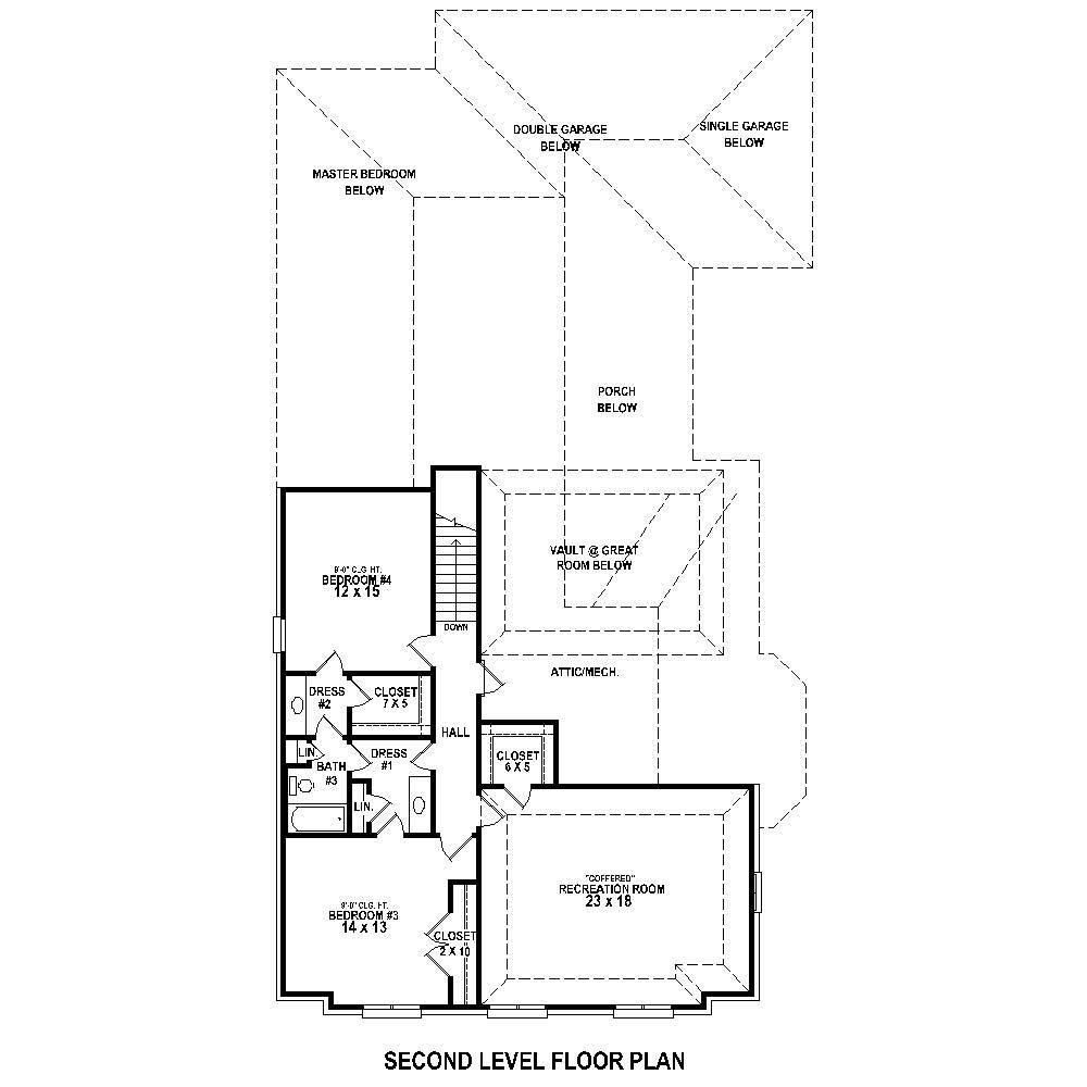 Floor Plan Second Story