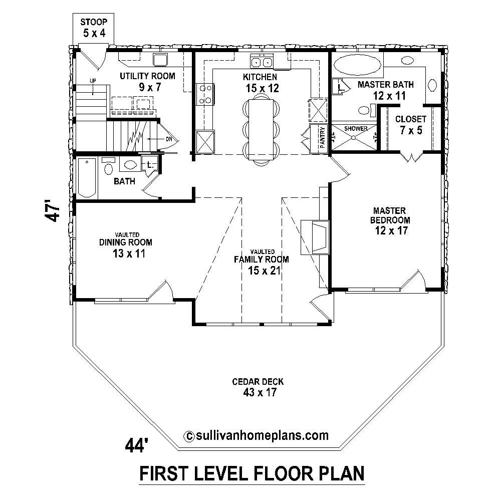 Floor Plan First Story