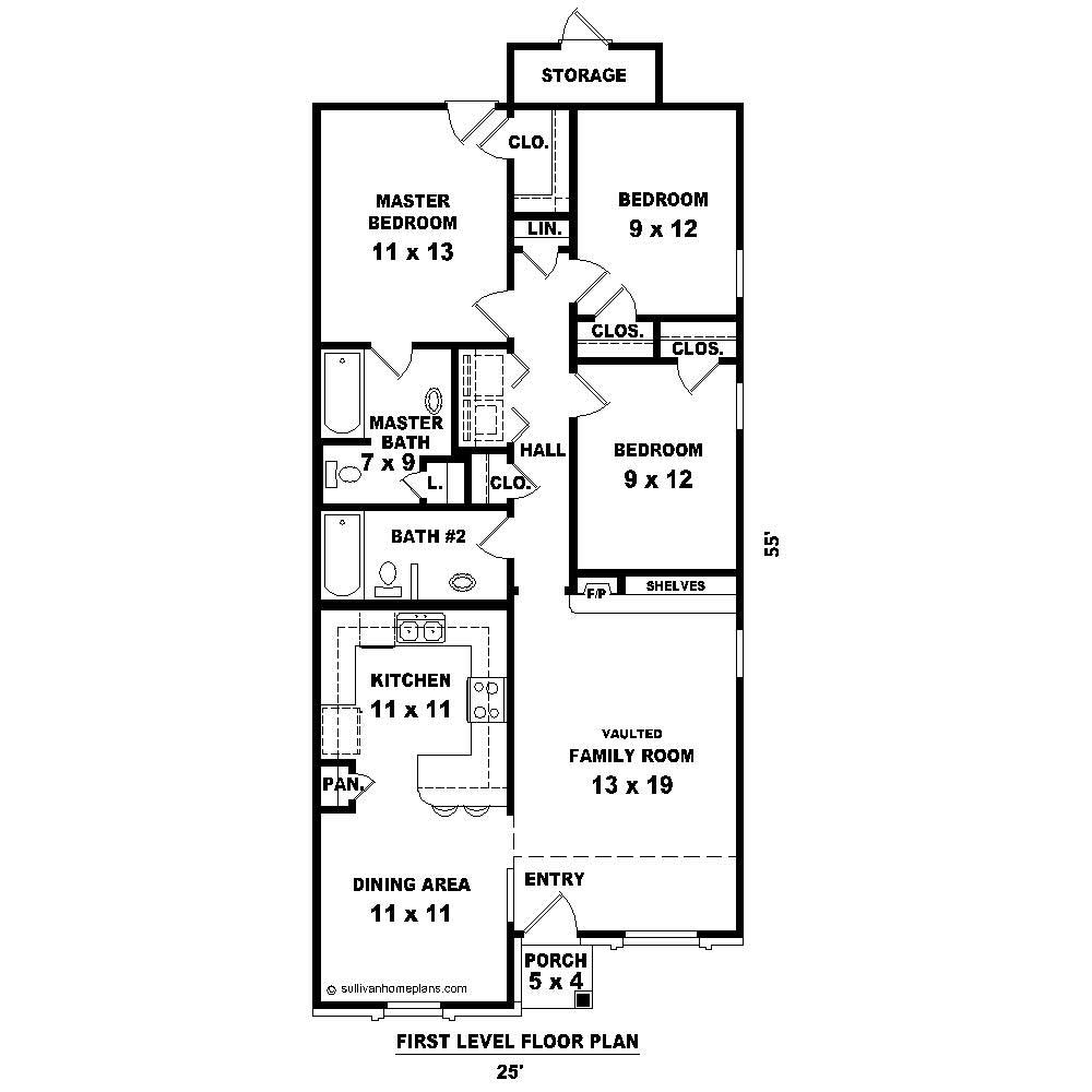 Floor Plan First Story