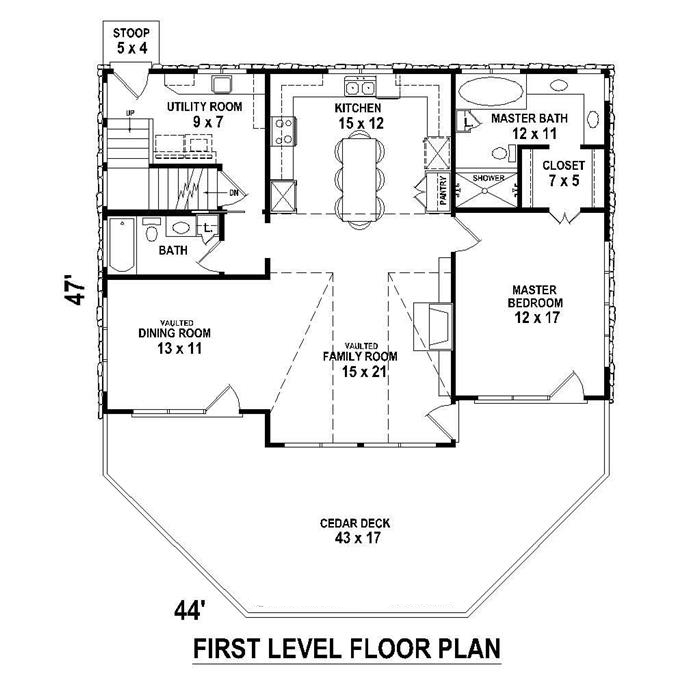Floor Plan First Story