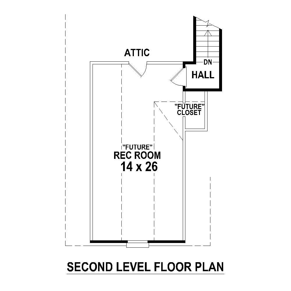 Floor Plan Second Story