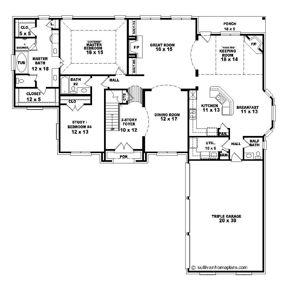 Floor Plan First Story