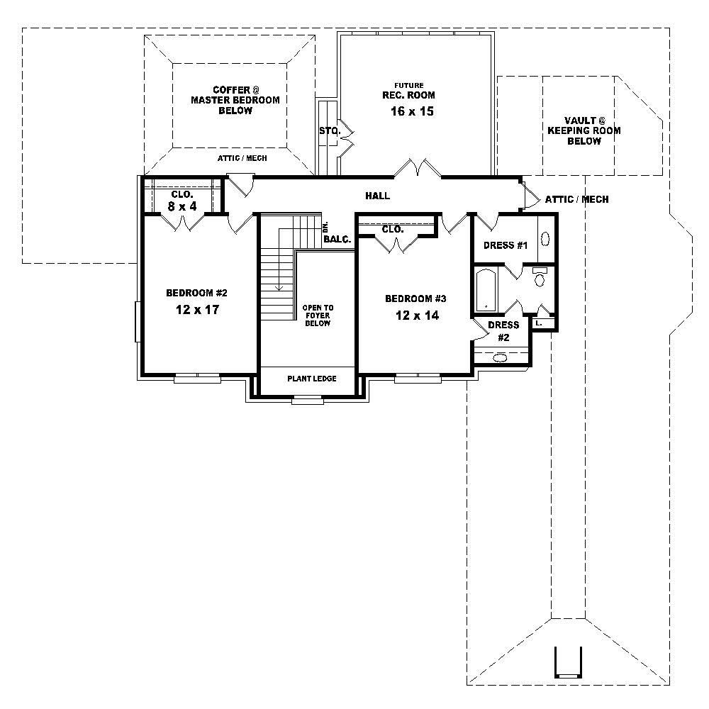 Floor Plan Second Story