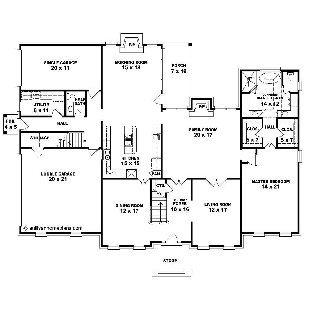Floor Plan First Story