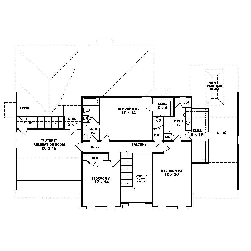 Floor Plan Second Story