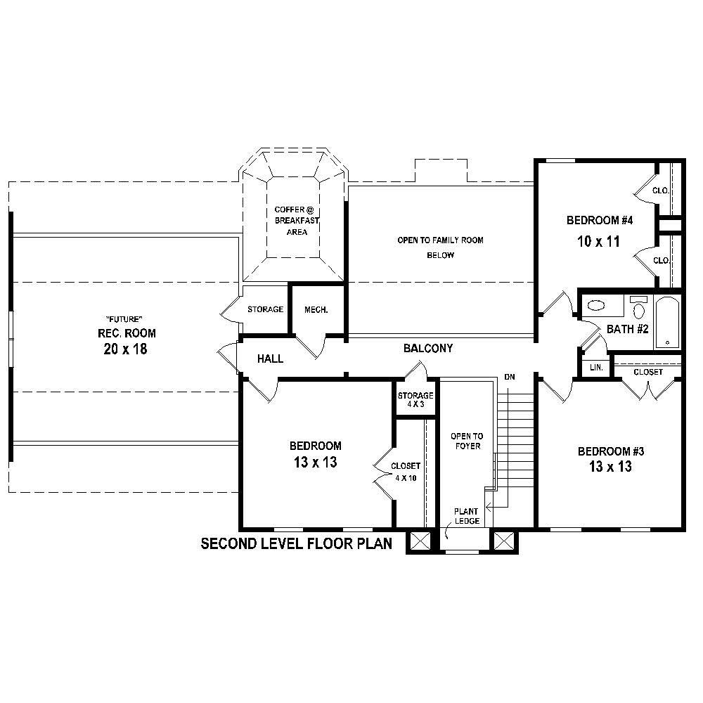 Floor Plan Second Story