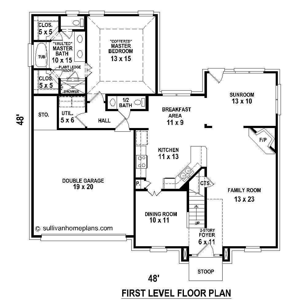 Floor Plan First Story