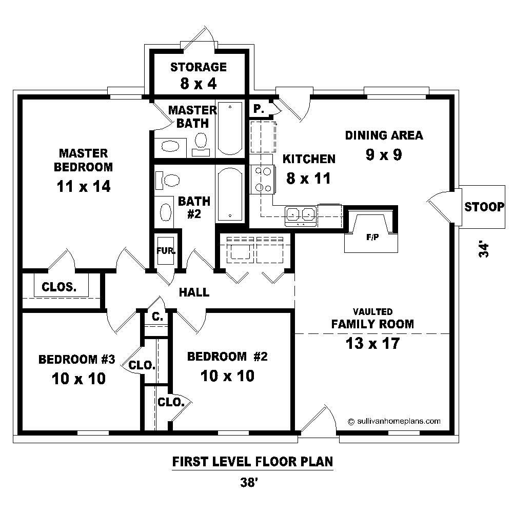 Floor Plan First Story