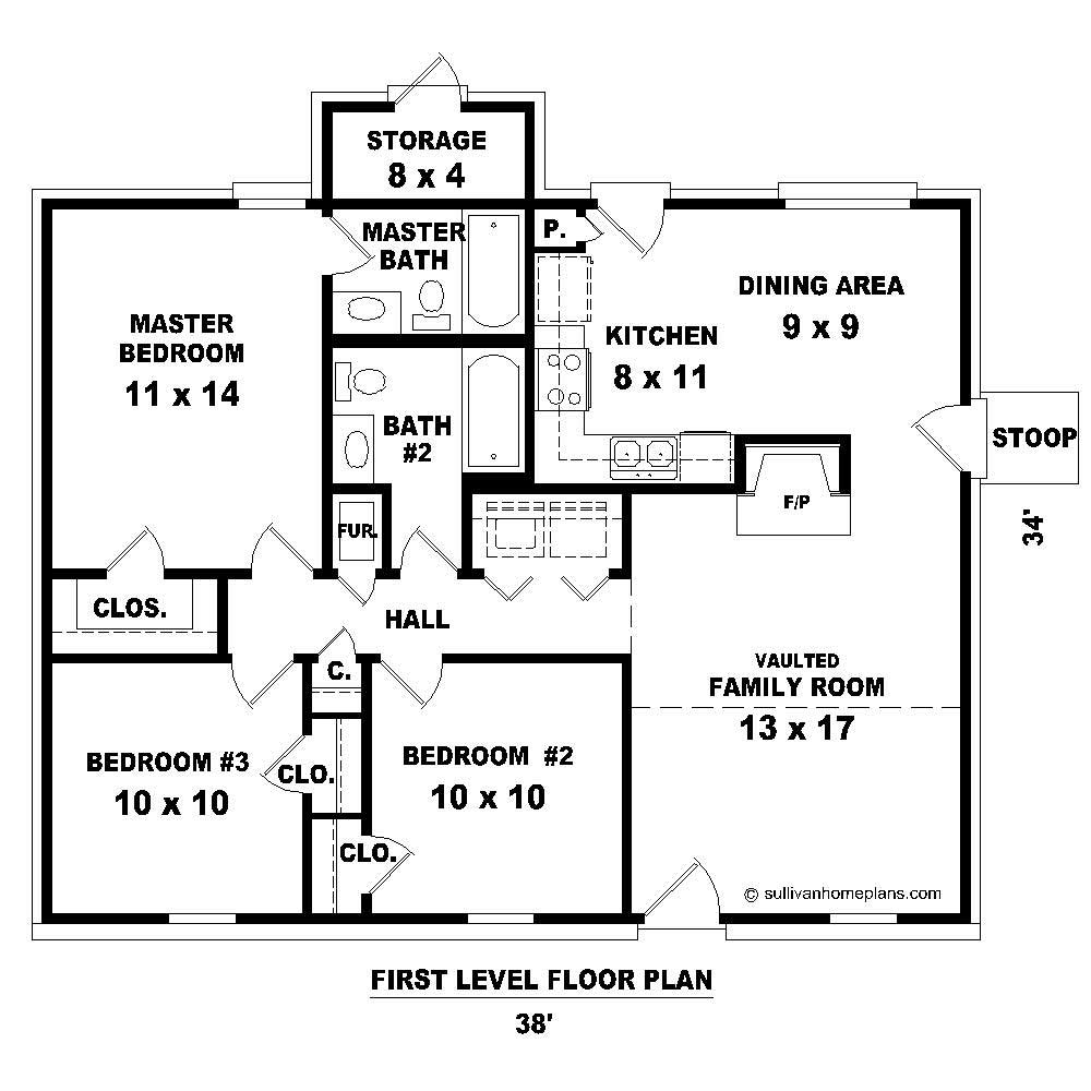Floor Plan First Story