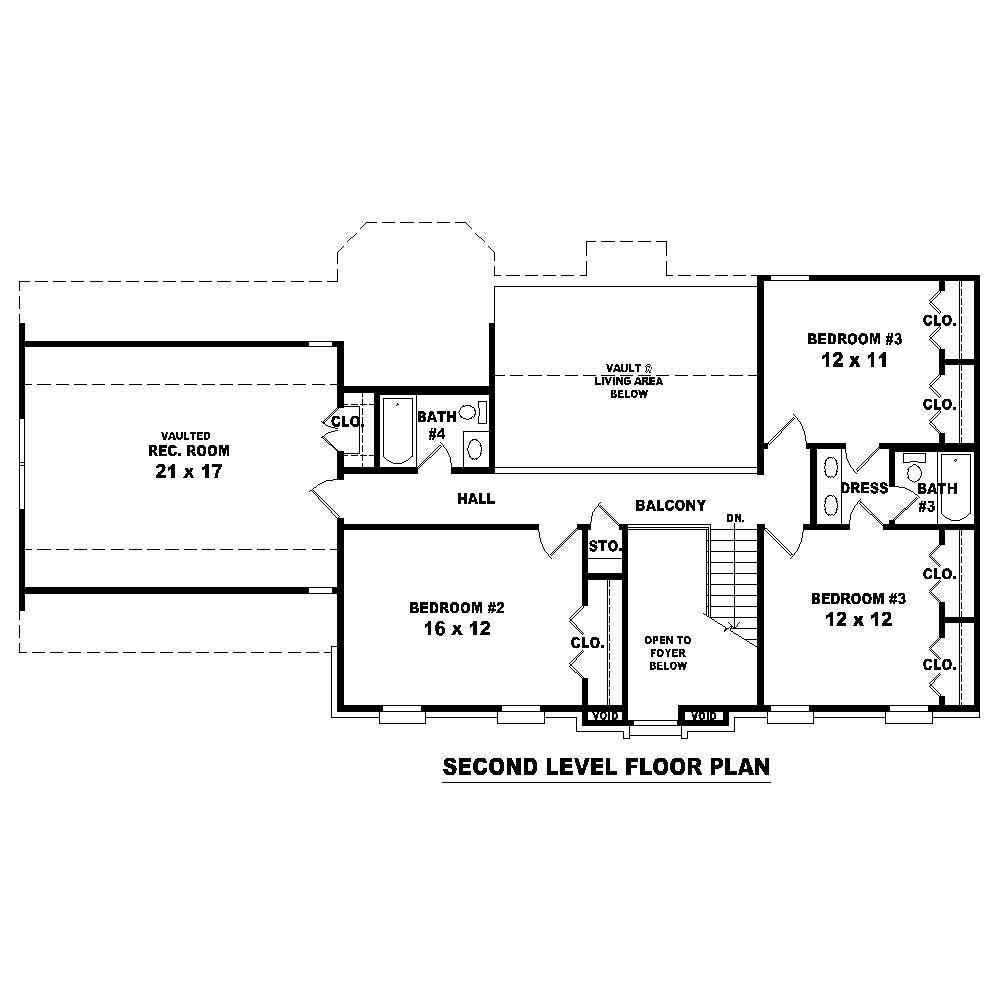 Floor Plan Second Story