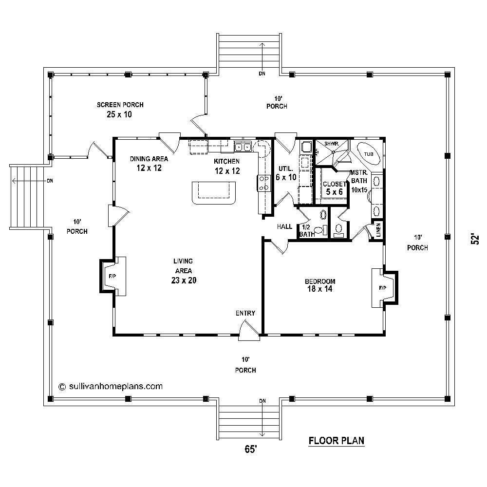 Floor Plan First Story