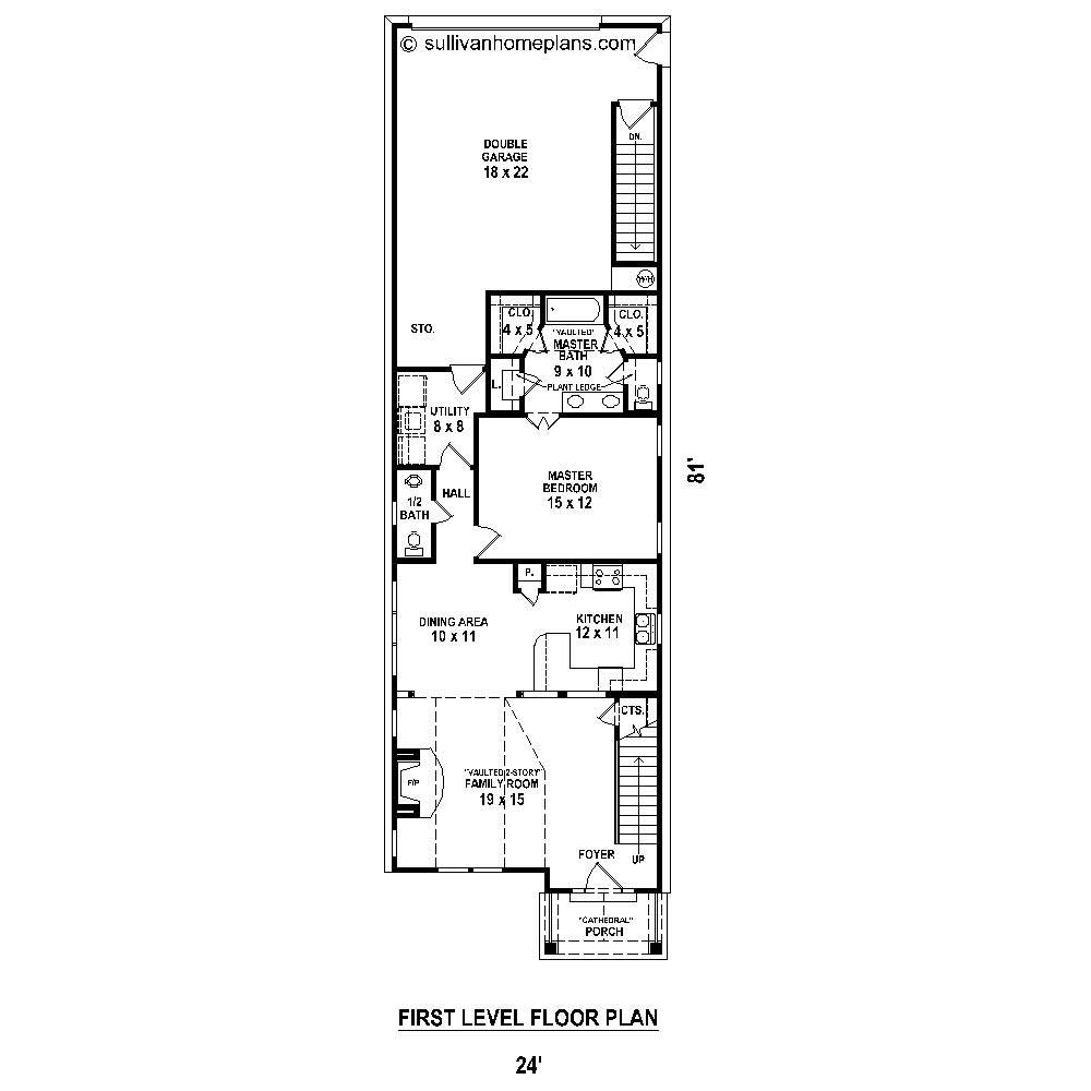 Floor Plan First Story