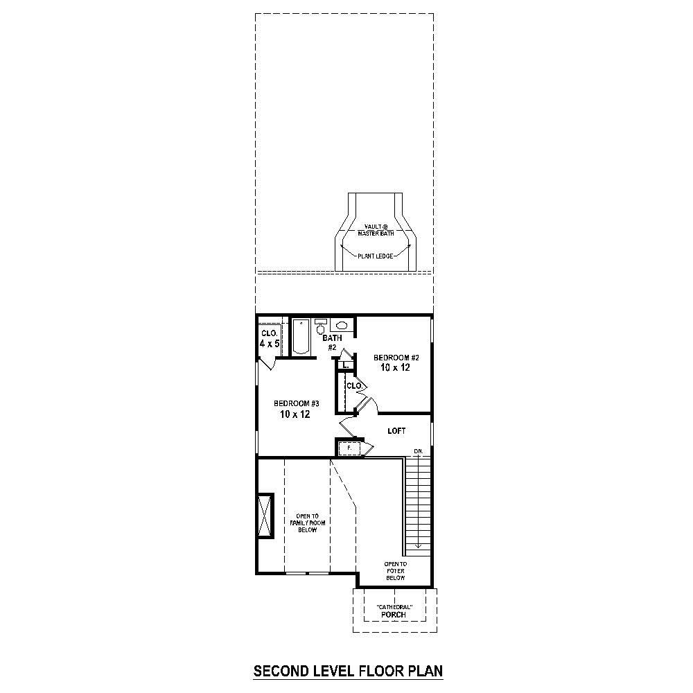 Floor Plan Second Story
