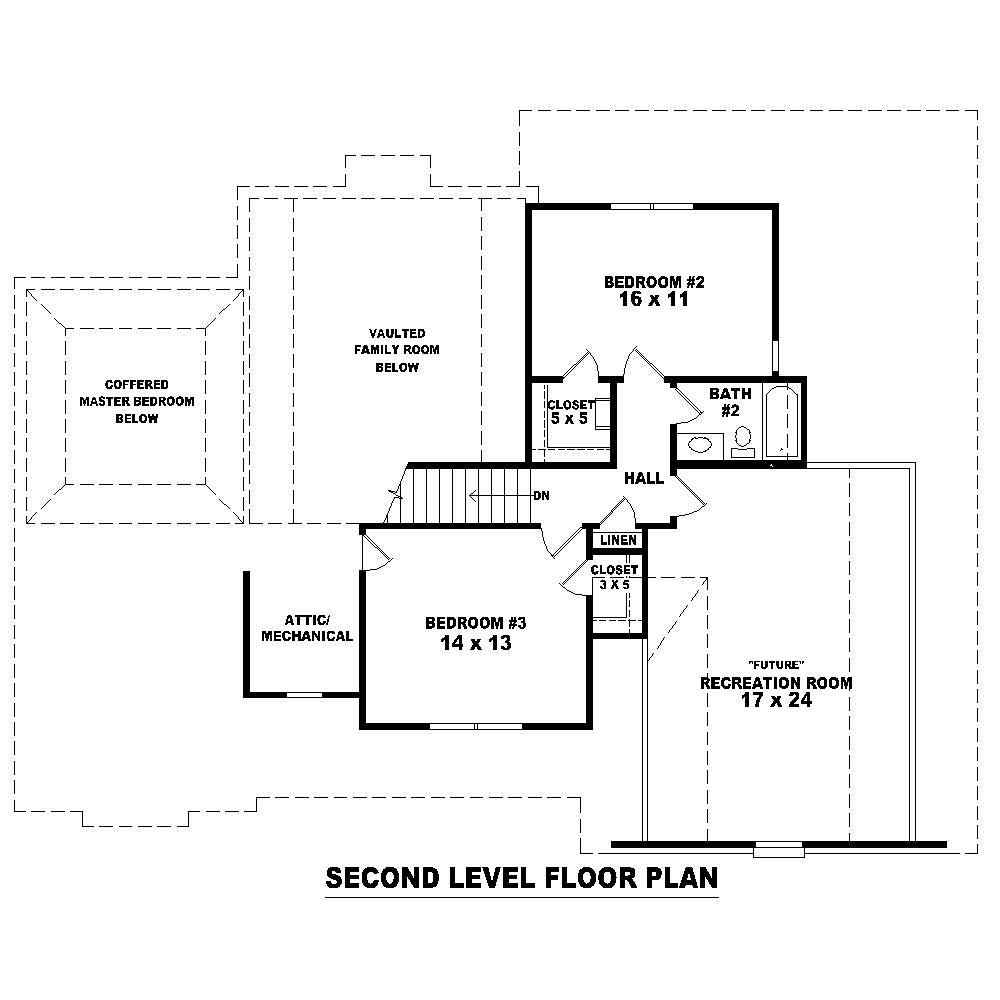 Floor Plan Second Story