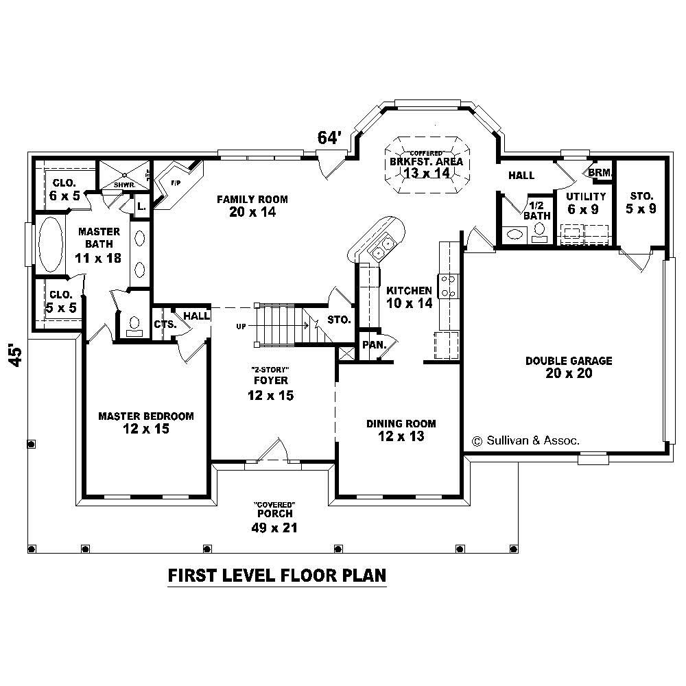 Floor Plan First Story