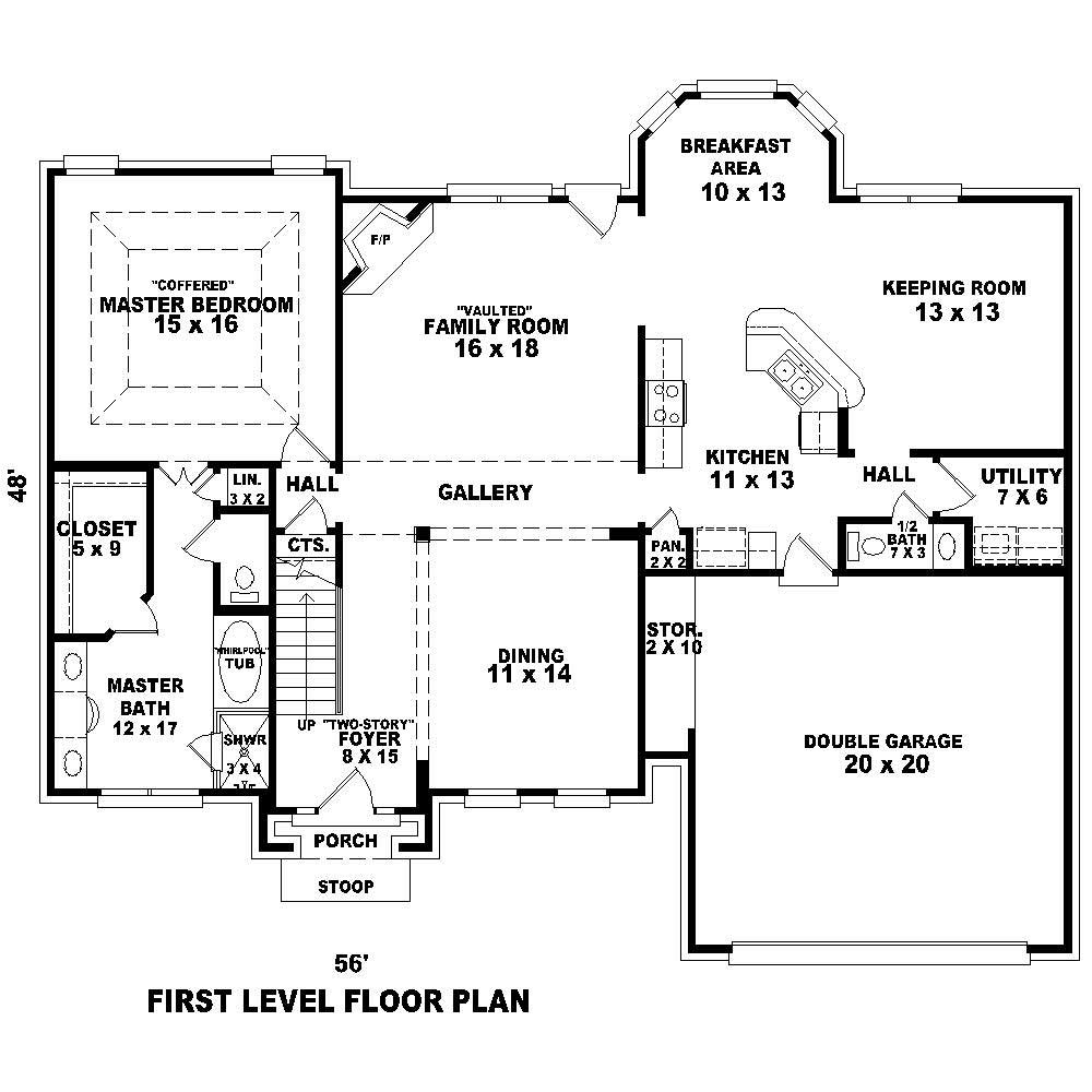 Floor Plan First Story