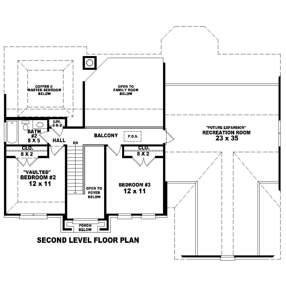 Floor Plan Second Story