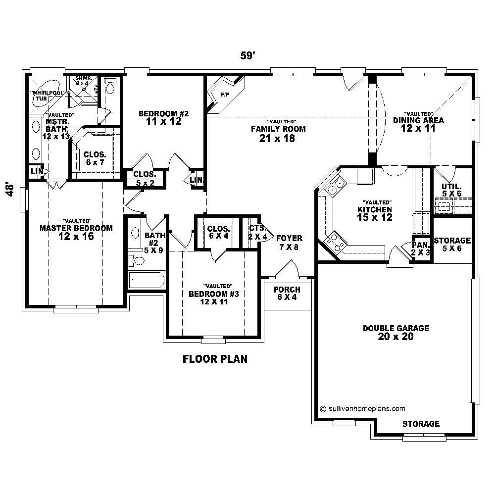 Floor Plan First Story