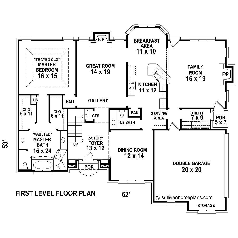 Floor Plan First Story