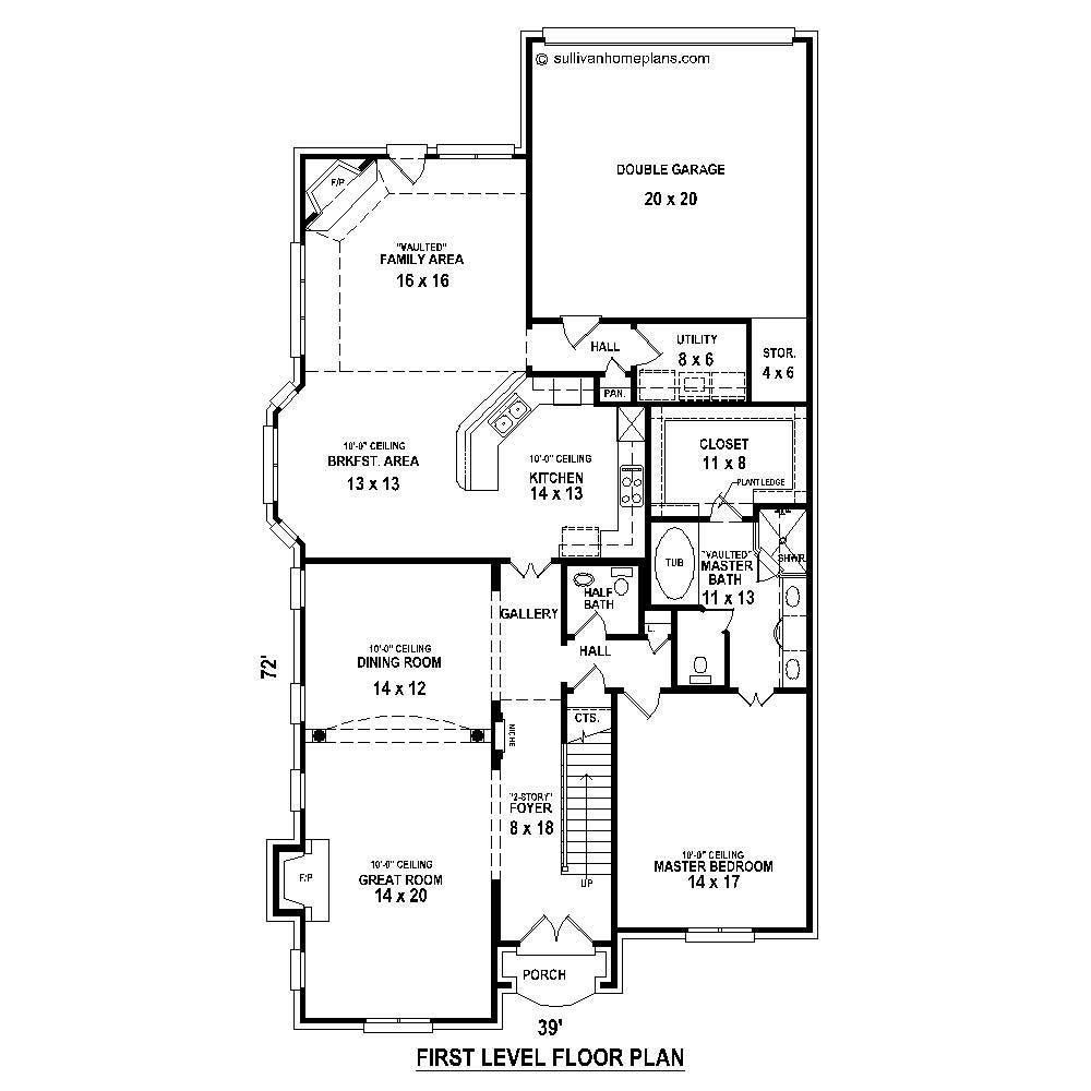 Floor Plan First Story