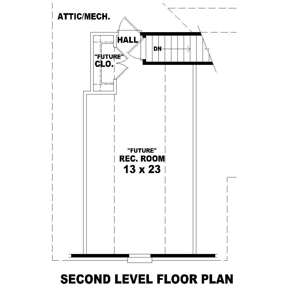 Floor Plan Second Story