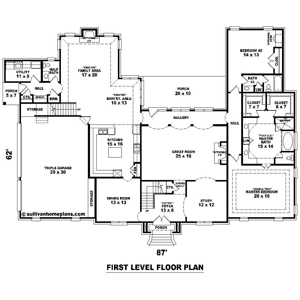 Floor Plan First Story