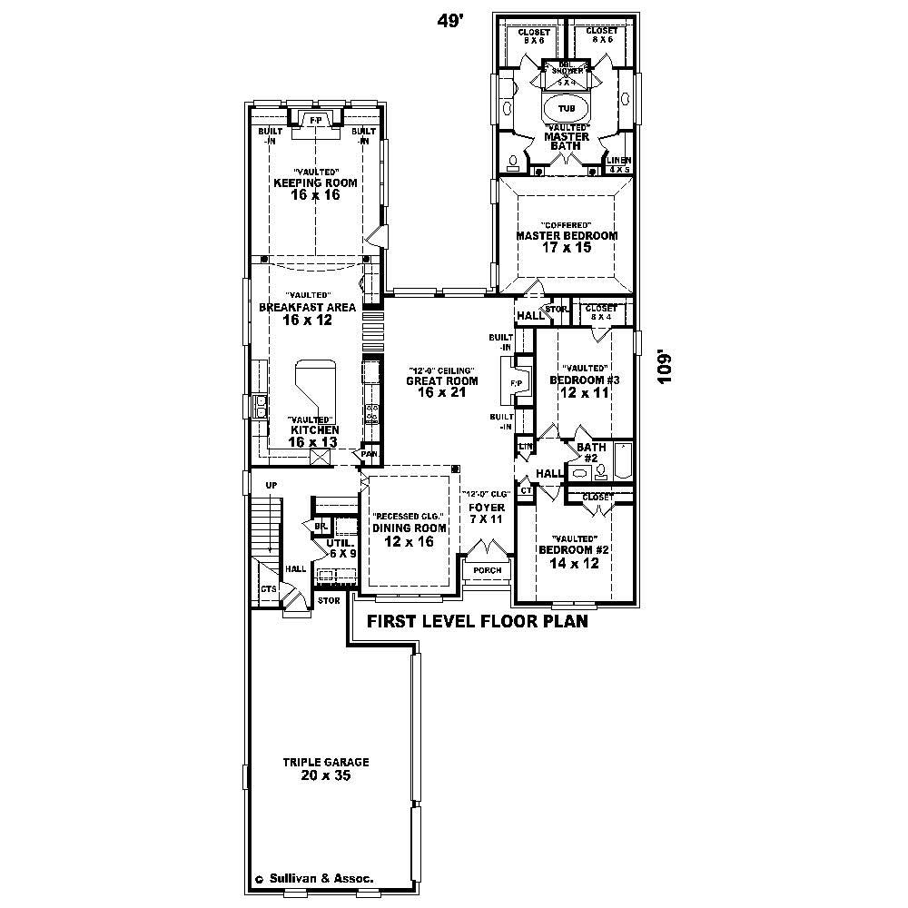 Floor Plan First Story