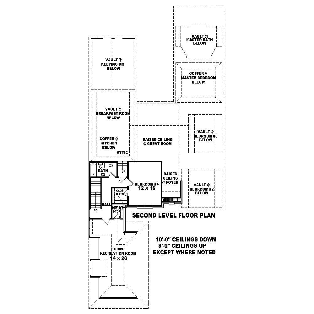 Floor Plan Second Story
