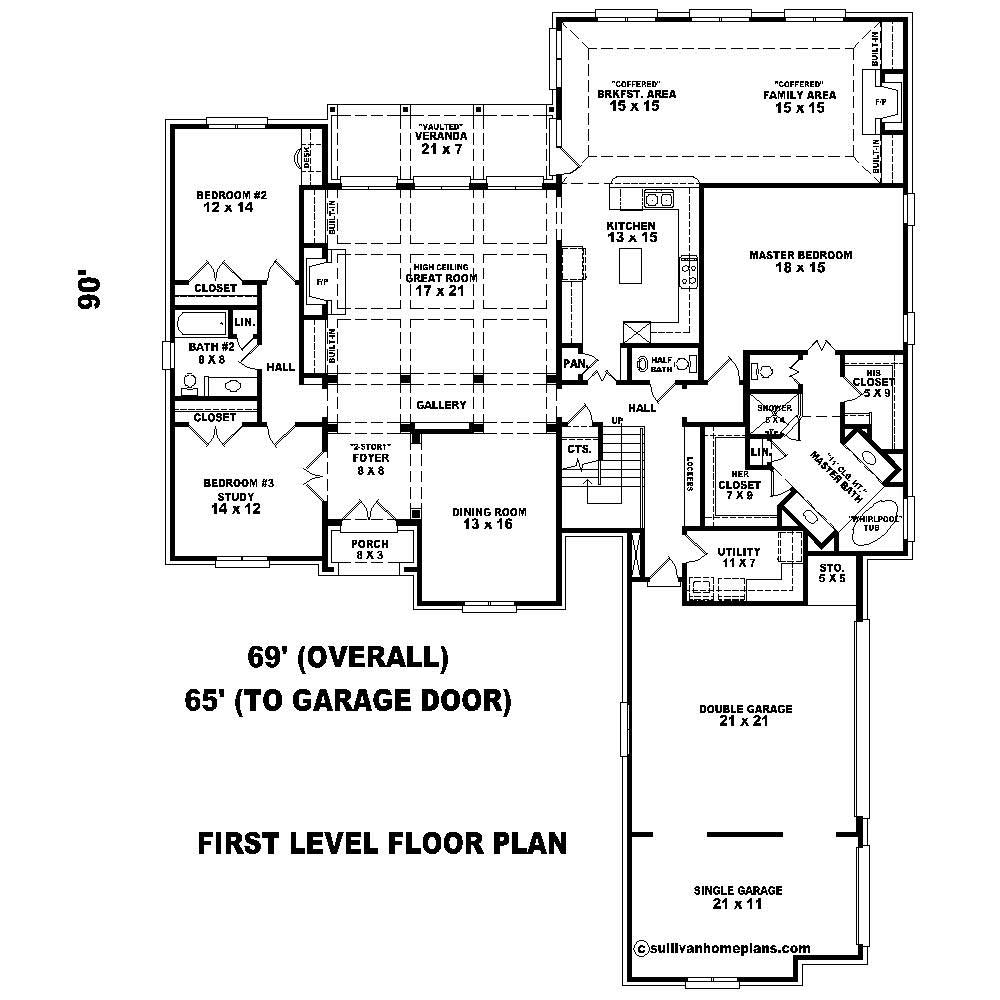 Floor Plan First Story