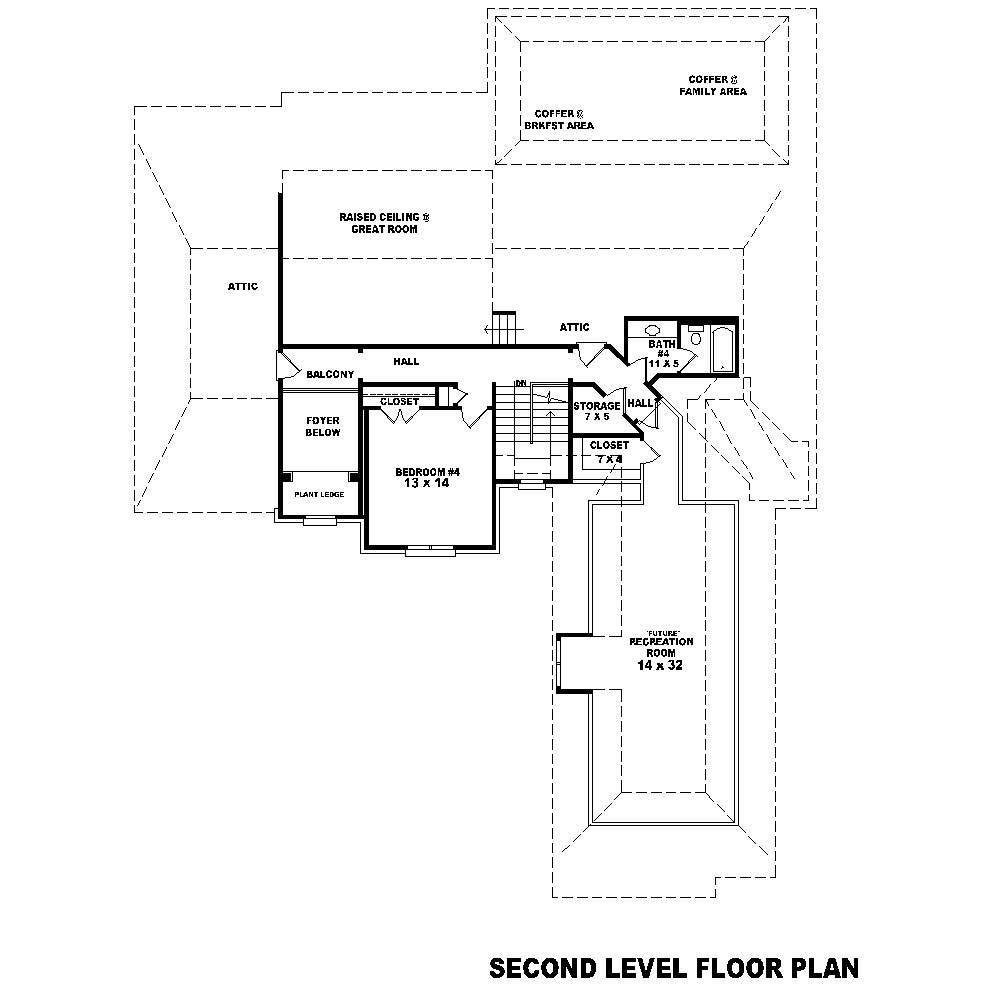 Floor Plan Second Story