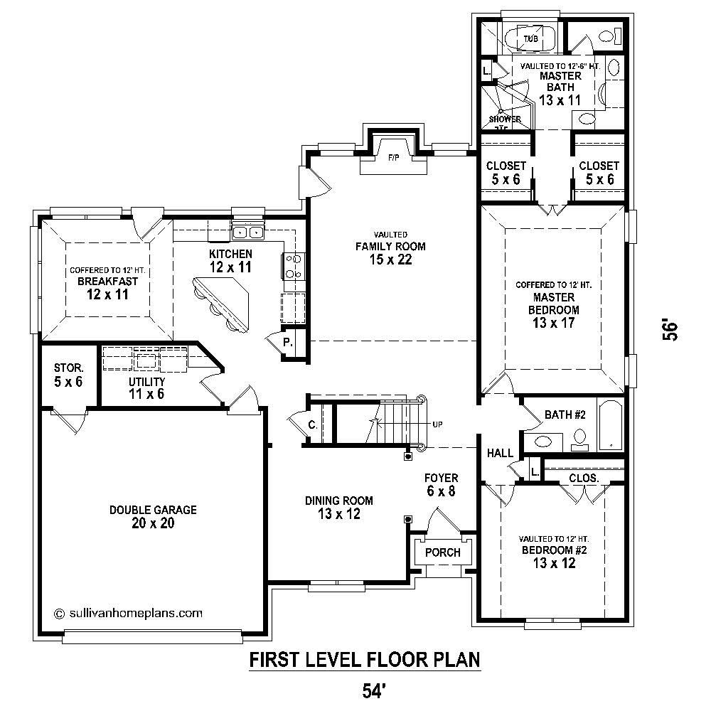Floor Plan First Story