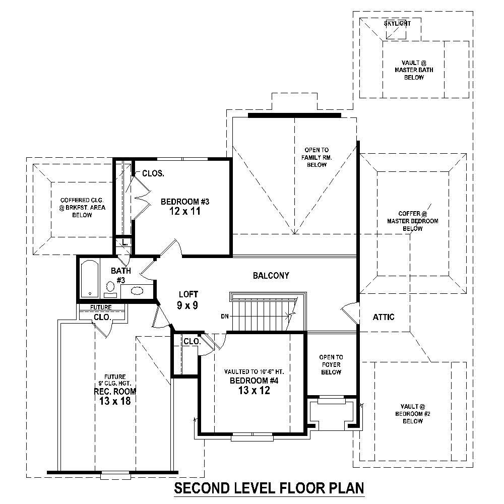 Floor Plan Second Story