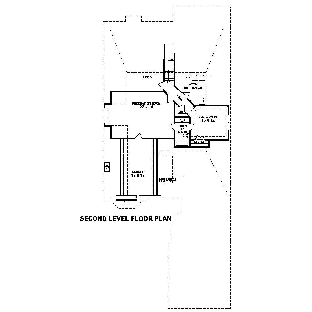 Floor Plan Second Story