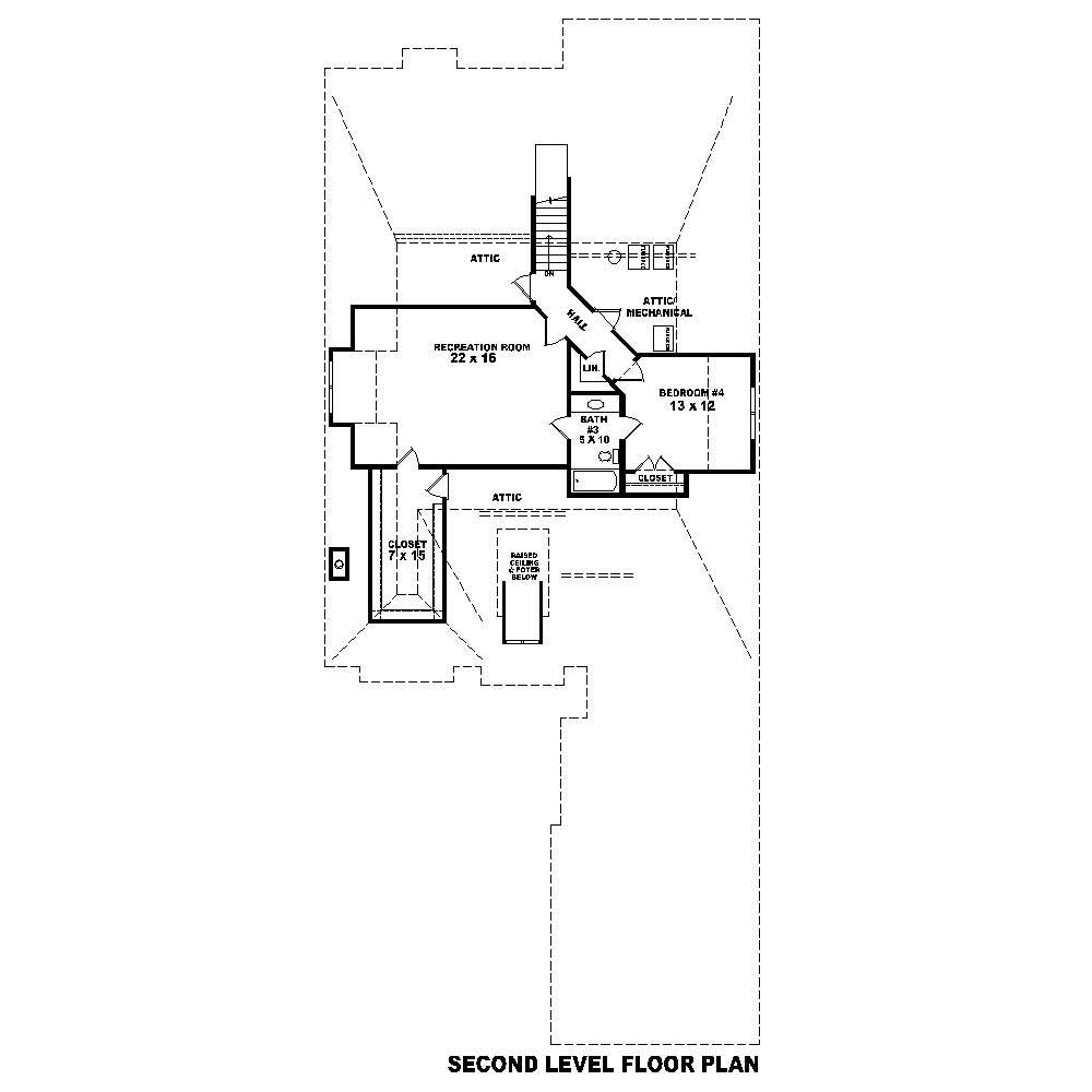 Floor Plan Second Story