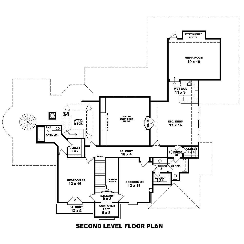 Floor Plan Second Story