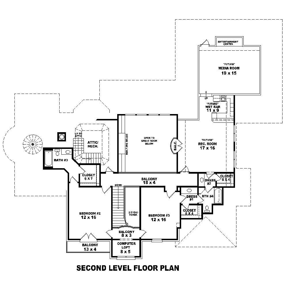 Floor Plan Second Story
