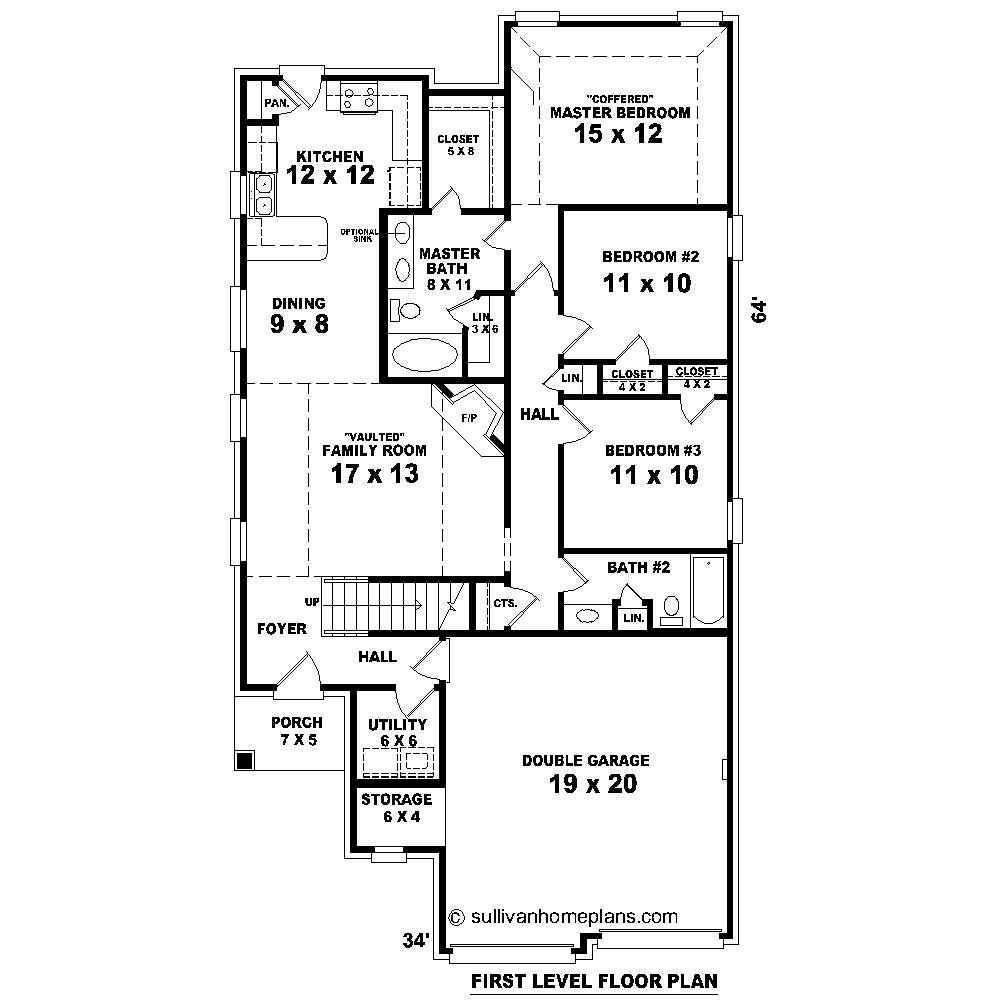 Floor Plan First Story