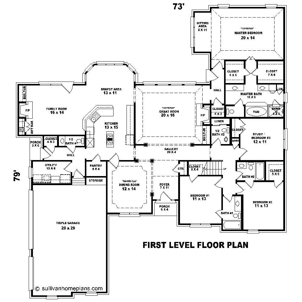 Floor Plan First Story