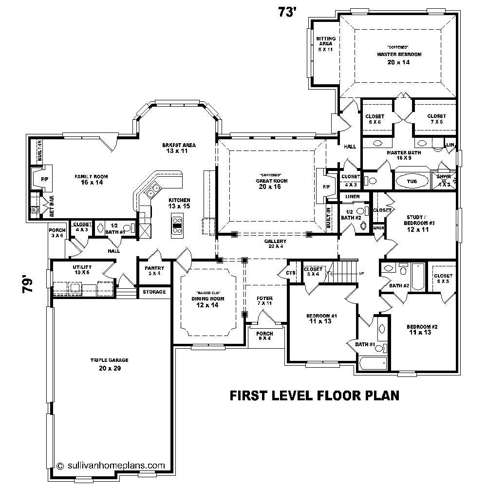 Floor Plan First Story