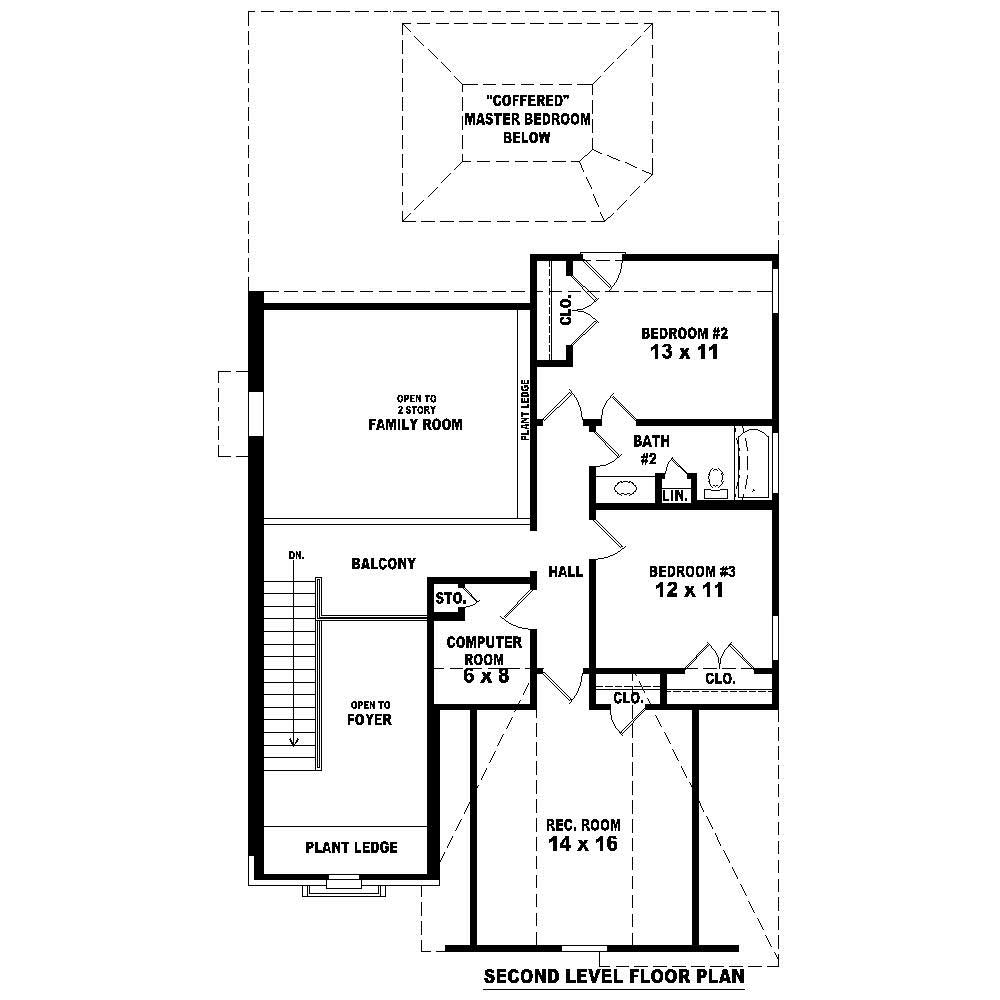 Floor Plan Second Story