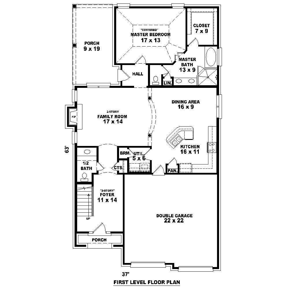 Floor Plan First Story